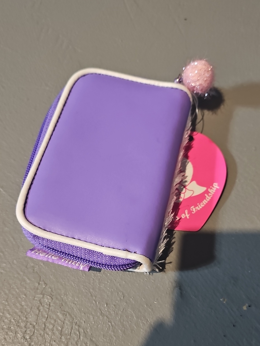Hello Kitty 2004 Rare Shoulder Bag & Wallet "Years Of Friendship" NWT - Picture 6 of 16